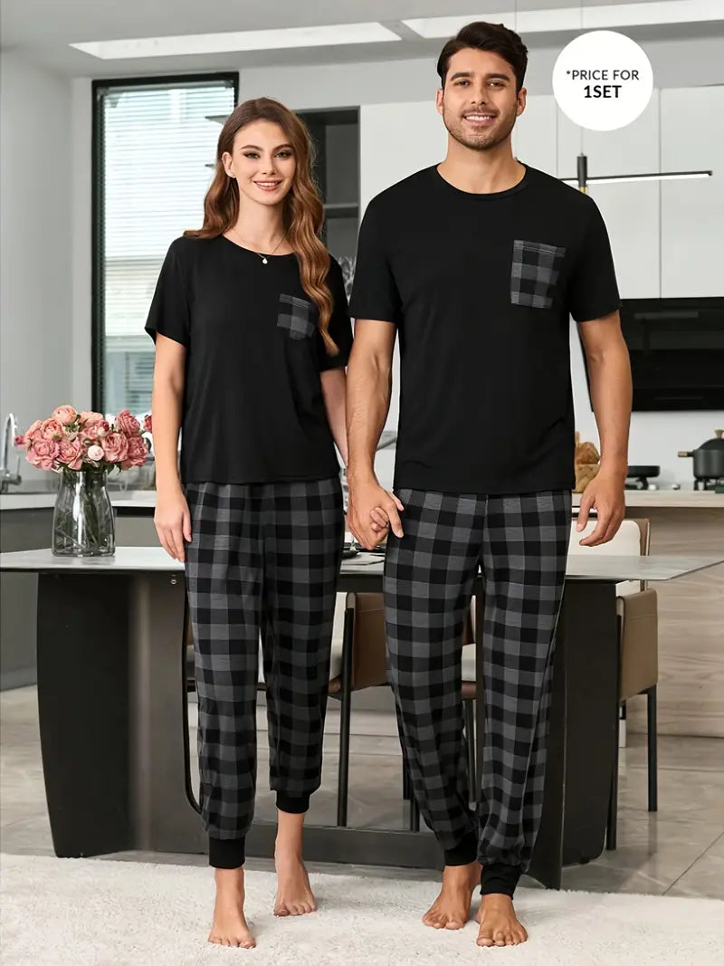 CozyPlaid™ – Set de pijamas a cuadros