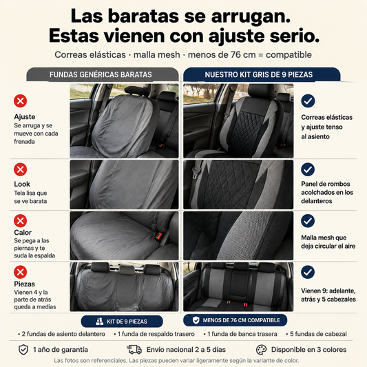 Juego De Funda Para Asiento De Auto - 97530 — vista 2