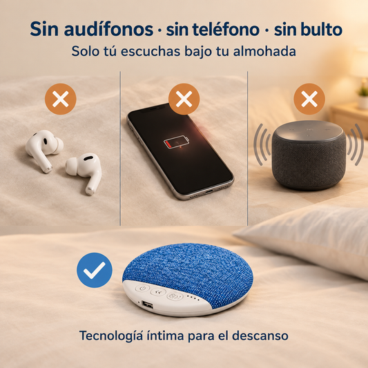Bocina Tipo Almohada Bluetooth Dormir - 44459 — vista 2