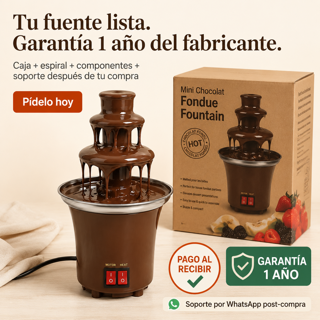 Fuente De Chocolate 3 Niveles - 142187 — vista 9