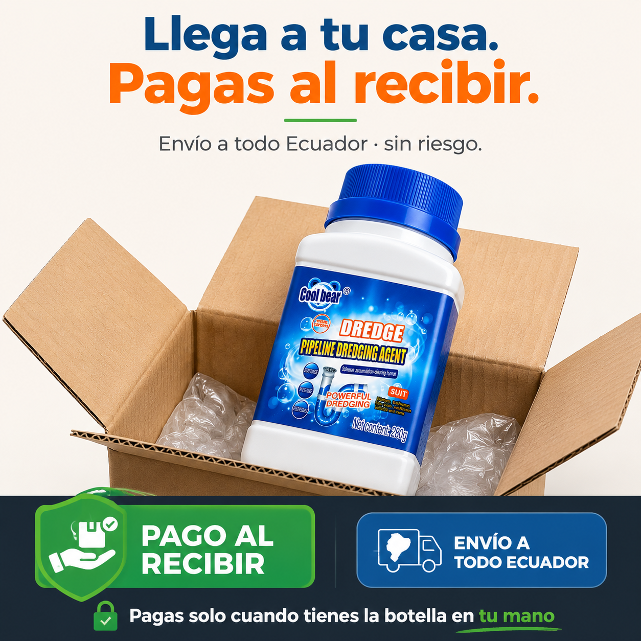 Polvo Limpiador De Tuberias - id122830 — vista 7
