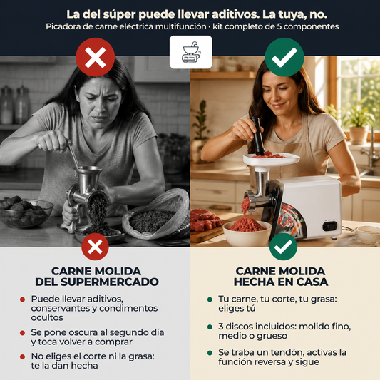 Picadora Y Moledora De Carne Electrica - 14378 — vista 2