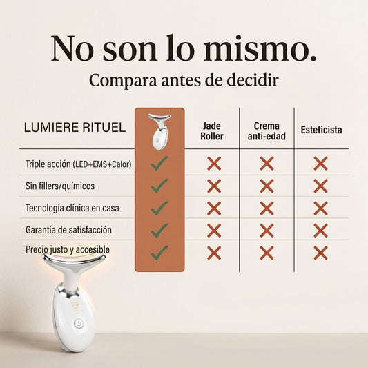 masajeador reafirmante de rostro y cuello — vista 2