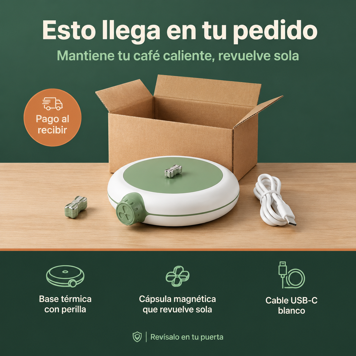 Cafetera Portatil Electrica Usb - 7724 — vista 7