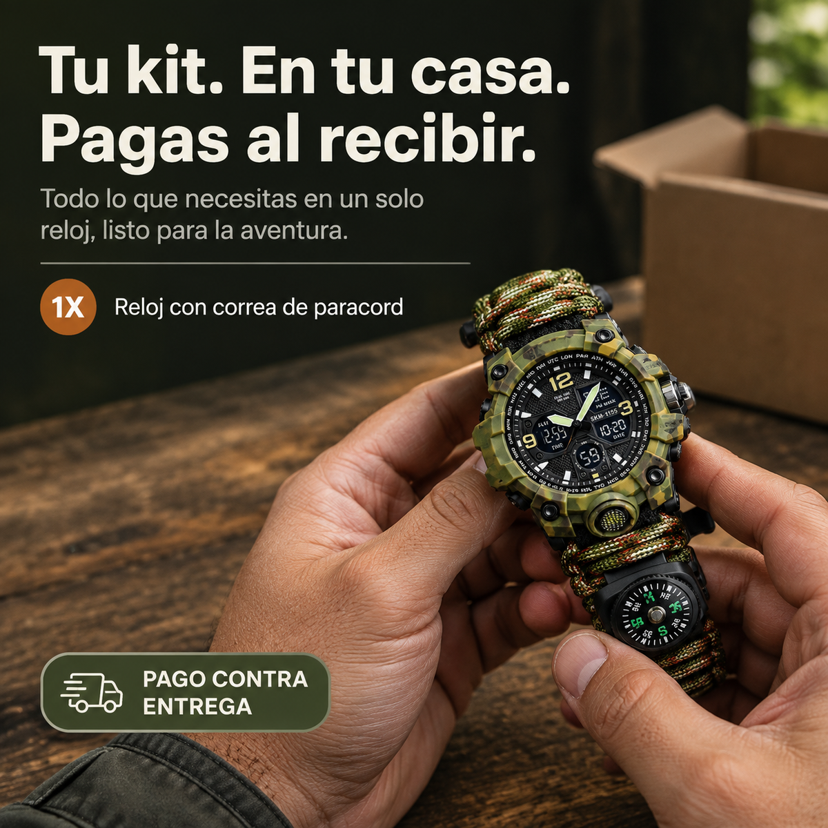 Reloj SKMEI Supervivencia Táctico 1155 - 1182698 — vista 7