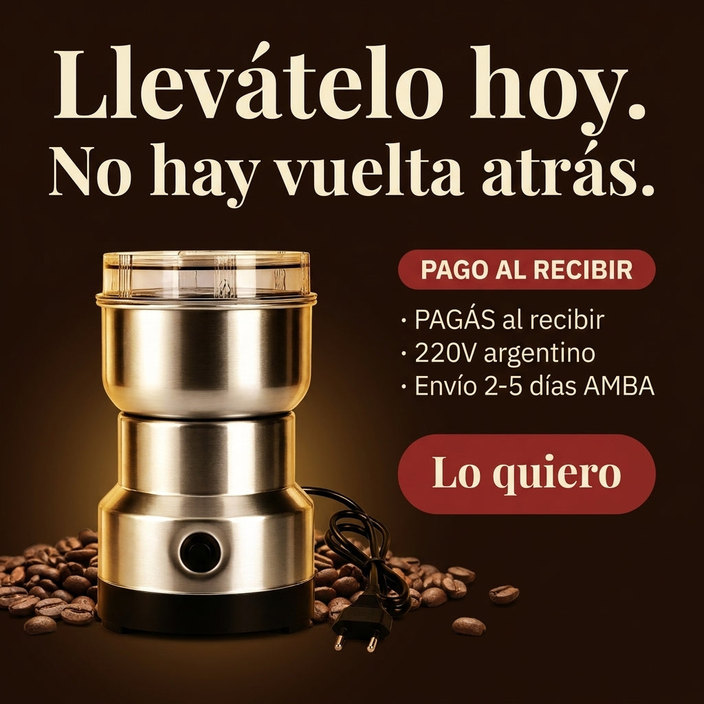 Molinillo Cafe Granos Electrico 220v - ID6981 — vista 8