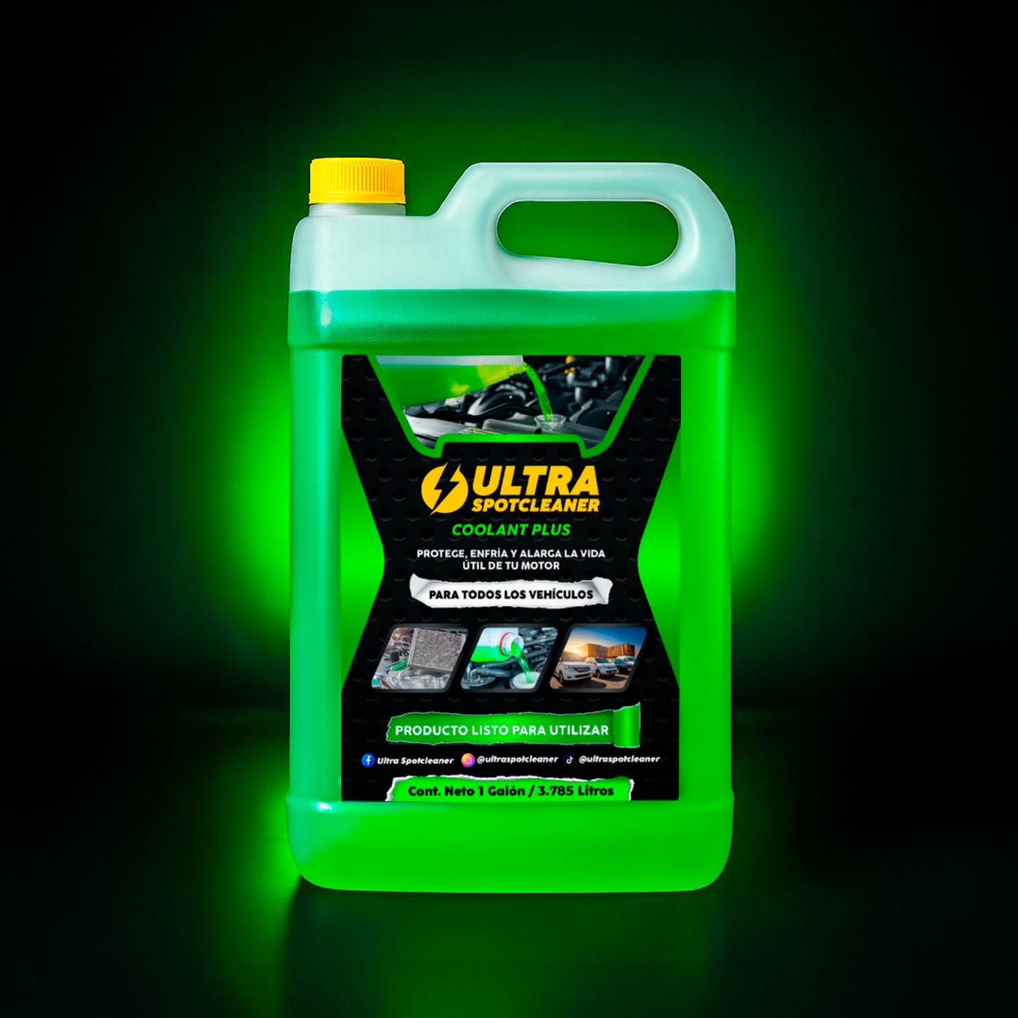 ULTRA SPOTCLEANER™ Refrigerante Anticorrosivo Plus Verde