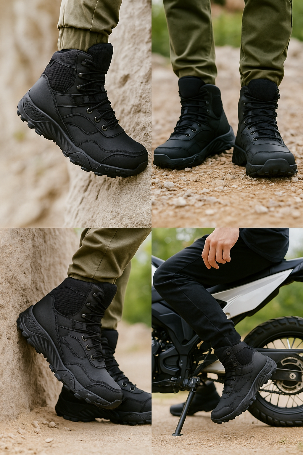 TerrainGuard™ – Botas tácticas todo terreno