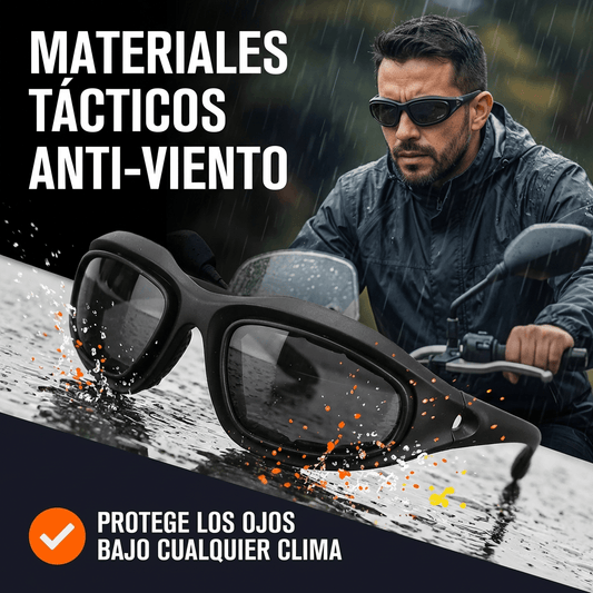 Gafas Tácticas Deportivas - Kit de 4 Lentes Intercambiables