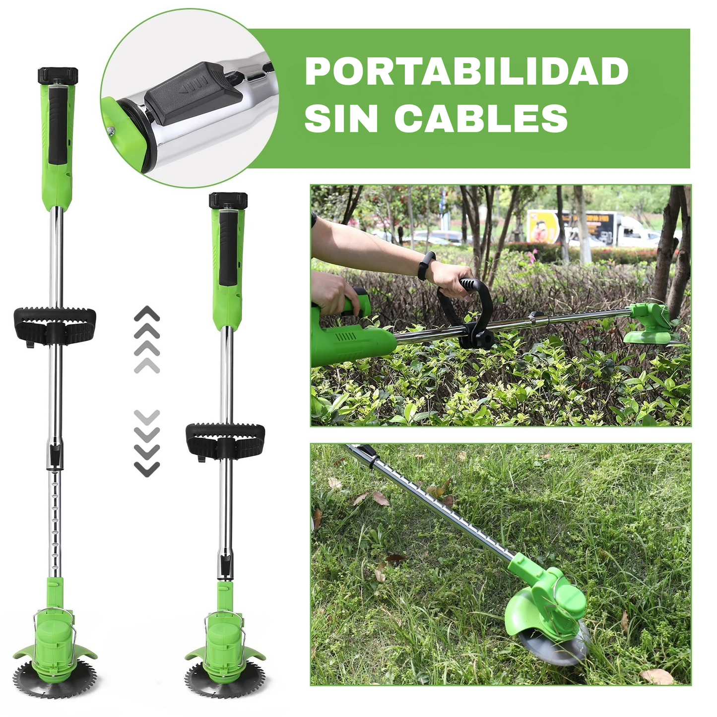 GuardianPRO: Guadaña Portátil Recargable ID droplatam: 1180871
