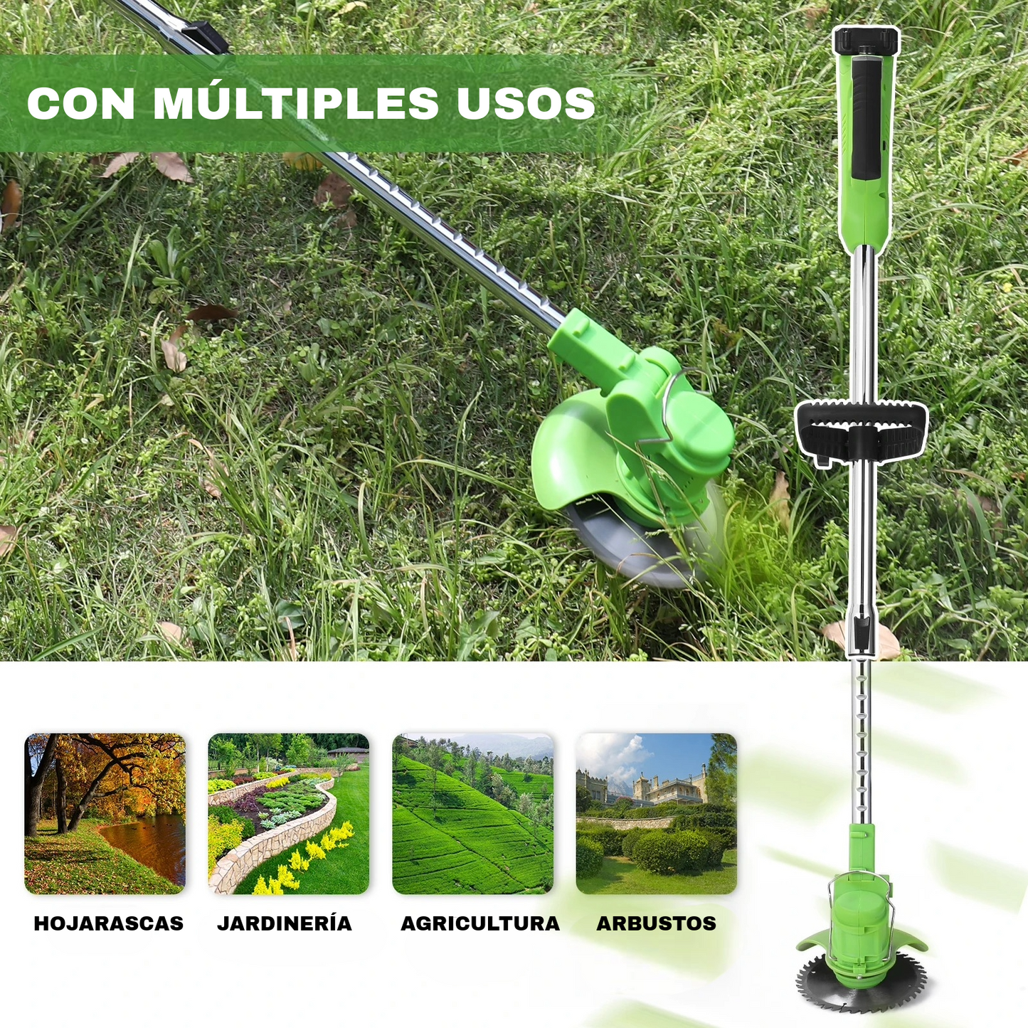 GuardianPRO: Guadaña Portátil Recargable ID droplatam: 1180871