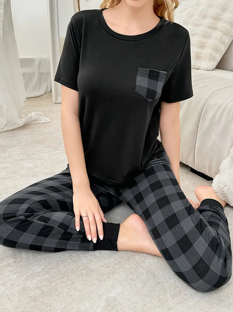CozyPlaid™ – Set de pijamas a cuadros