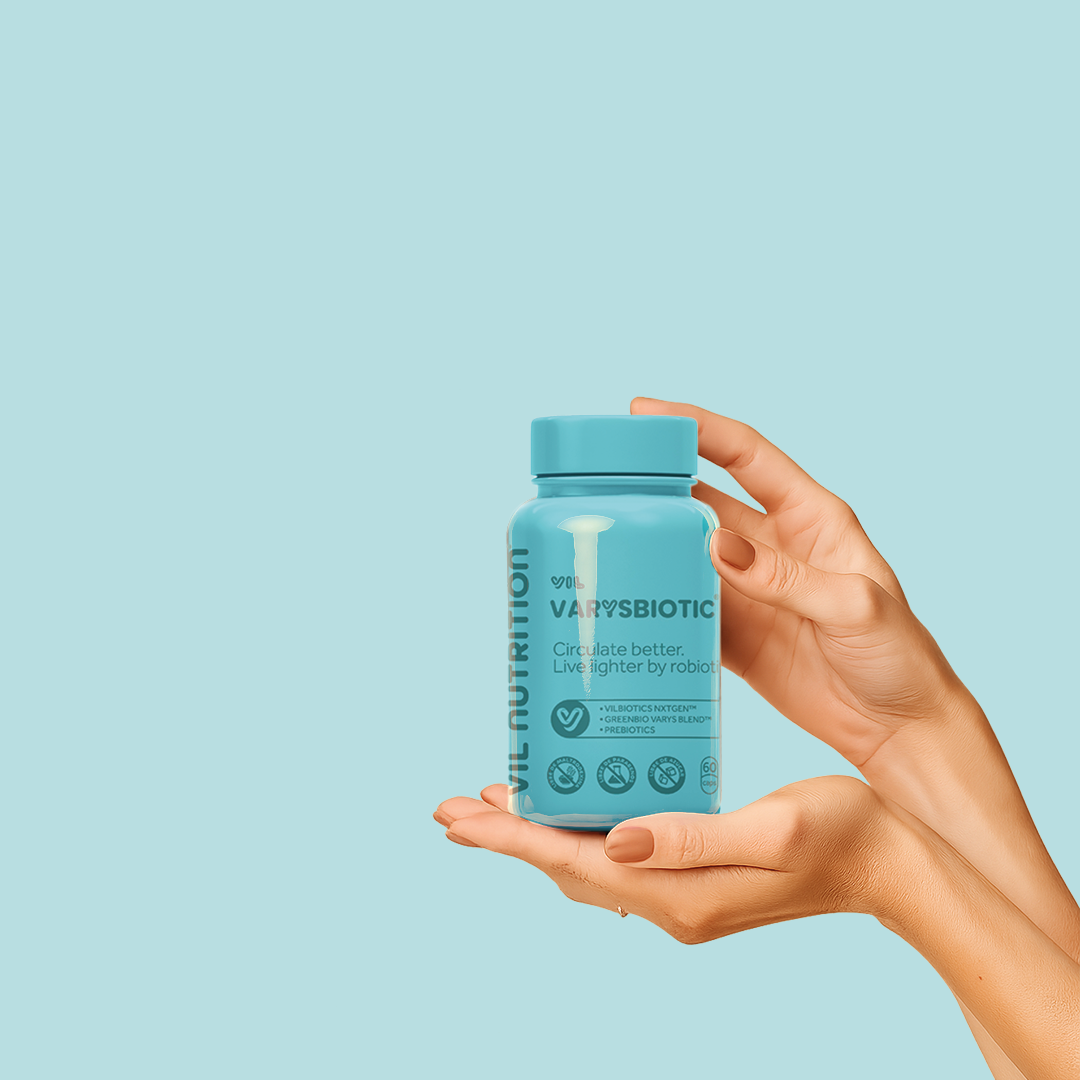 VIL VARYS BIOTIC™ – El probiótico que libera tus piernas de la pesadez y hace desaparecer las várices desde tu intestino
