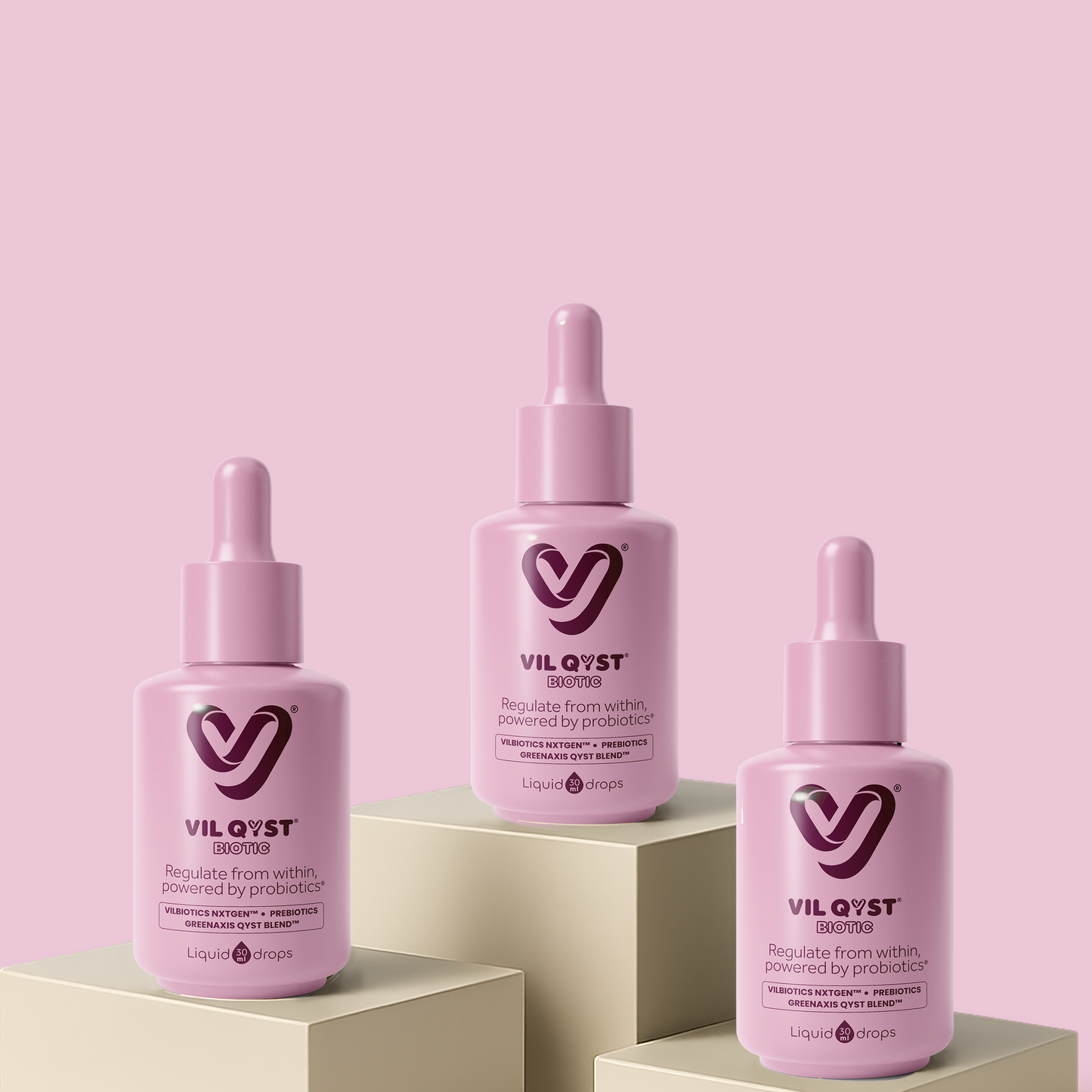 VIL QYST BIOTIC™ – El primer regulador intestino-ovárico que elimina quistes desde la raíz y devuelve el equilibrio a tu ciclo menstrual