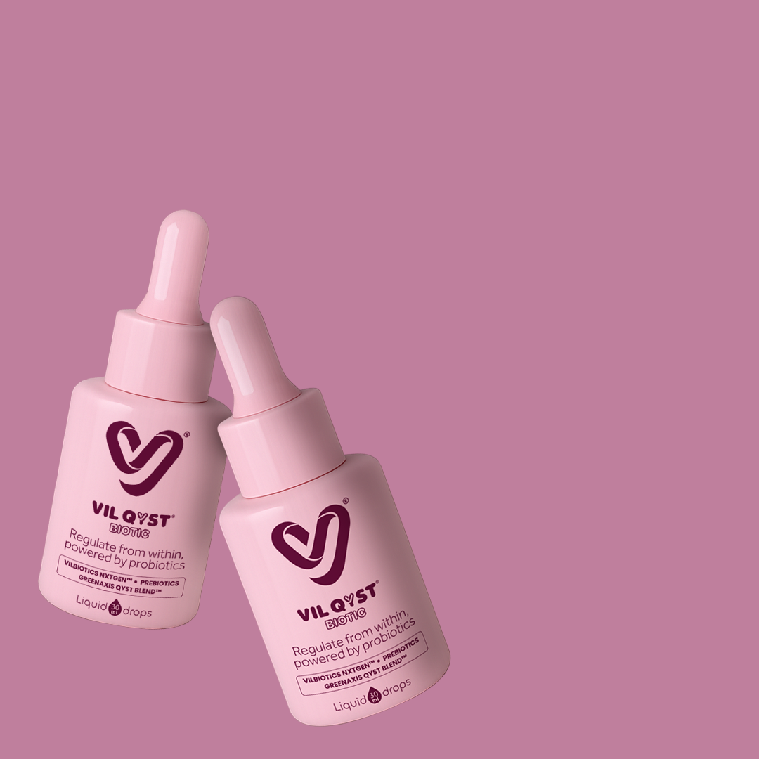 VIL QYST BIOTIC™ – El primer regulador intestino-ovárico que elimina quistes desde la raíz y devuelve el equilibrio a tu ciclo menstrual