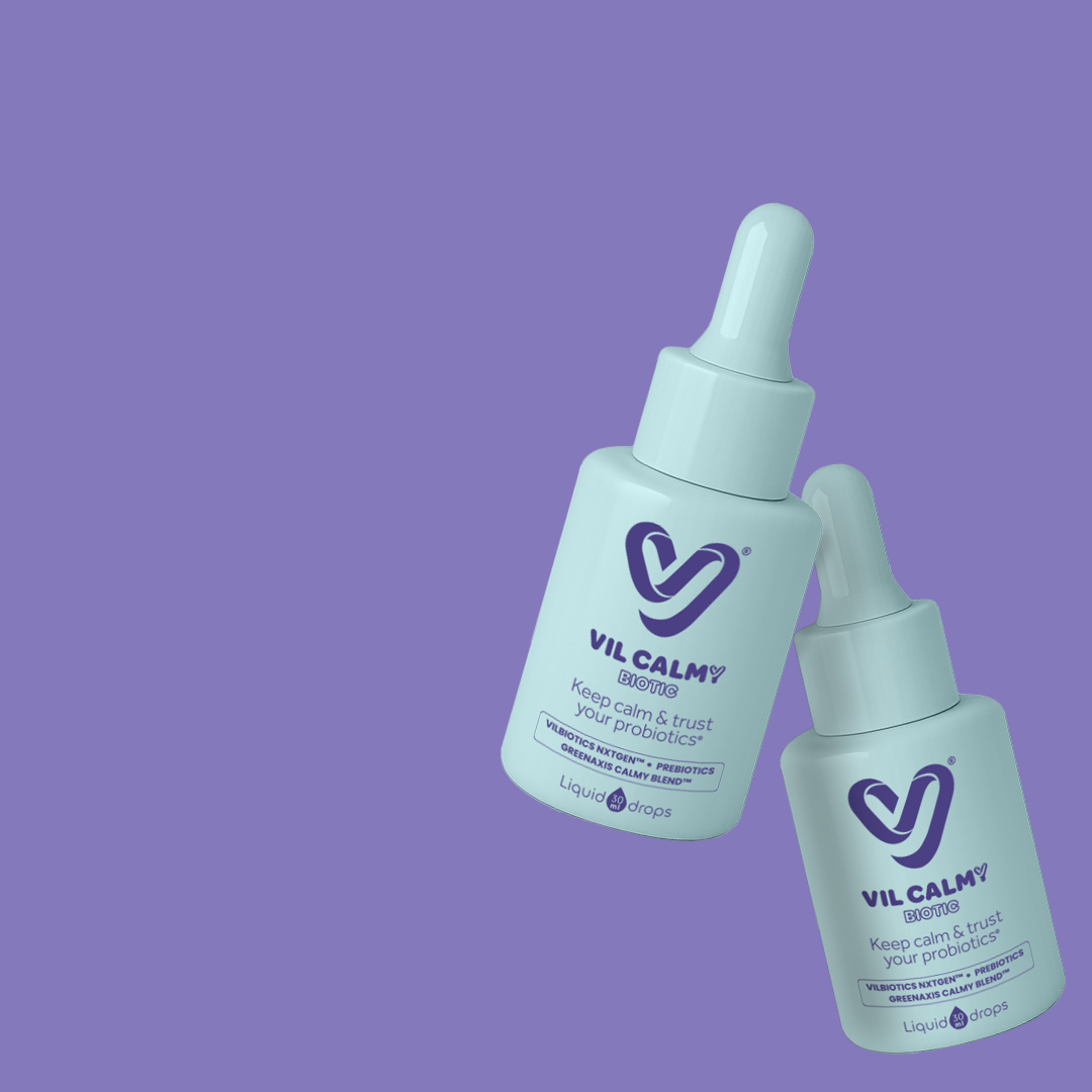 VIL Calmy Biotic™ – El único probiótico que calma tu ansiedad desde donde realmente se produce: tu intestino
