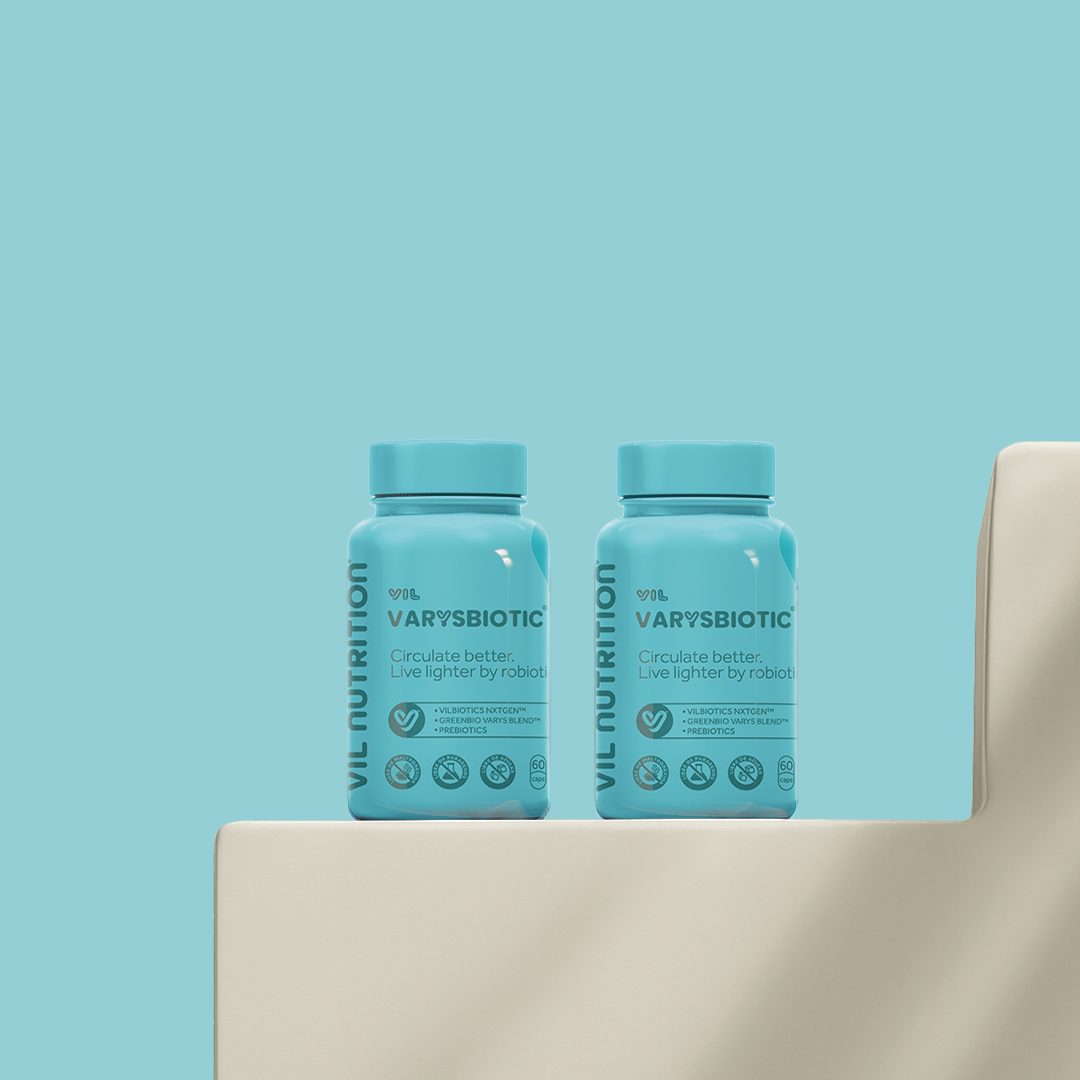 VIL VARYS BIOTIC™ – El probiótico que libera tus piernas de la pesadez y hace desaparecer las várices desde tu intestino