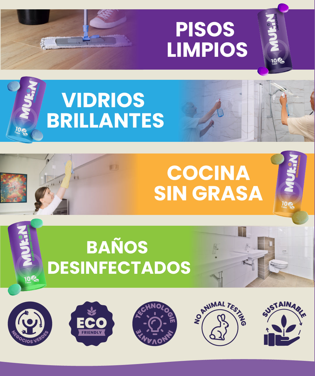 CLEAN FORCE™ – El kit que transforma tu hogar en 30 minutos sin tóxicos