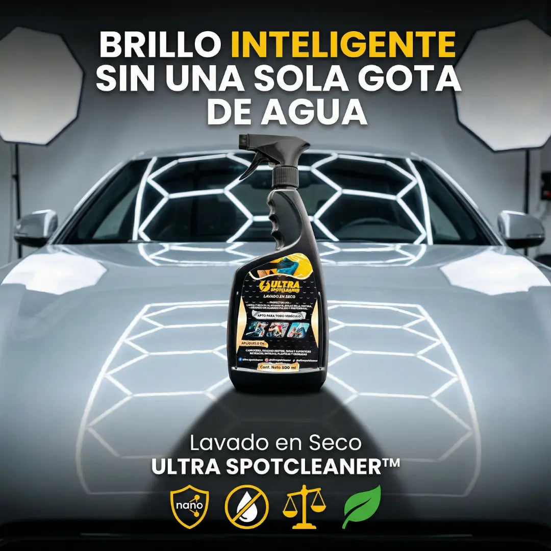 Lavado en Seco ULTRA SPOTCLEANER™- Brillo sin rayones y sin multas