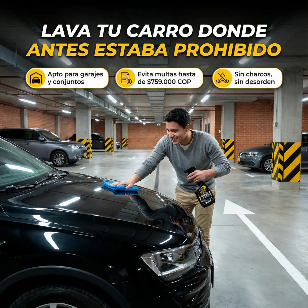 Lavado en Seco ULTRA SPOTCLEANER™- Brillo sin rayones y sin multas