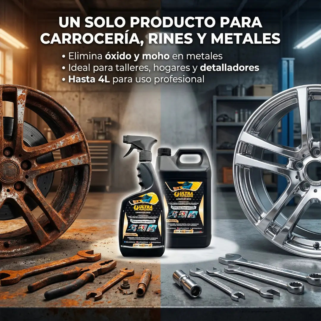Lavado en Seco ULTRA SPOTCLEANER™- Brillo sin rayones y sin multas