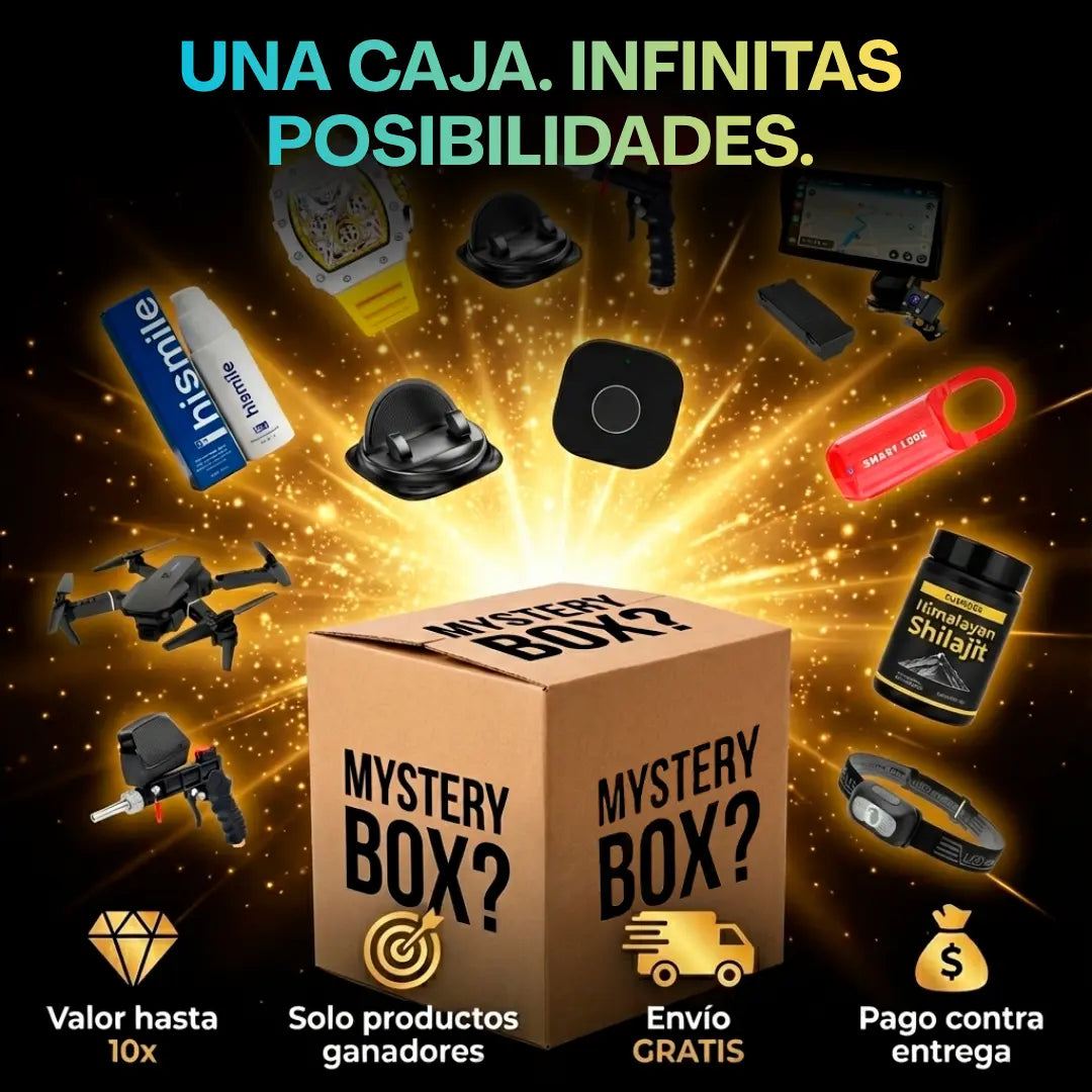 Caja Misteriosa™ – Tecnología premium sin pagar precios premium