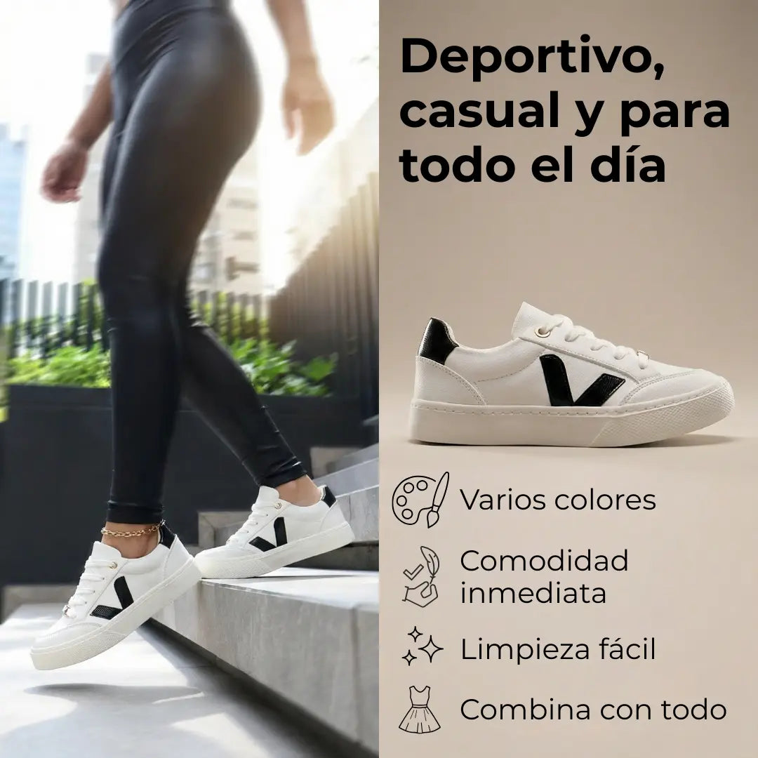 Tenis Verónica™ – El tenis deportivo-casual que funciona para todo