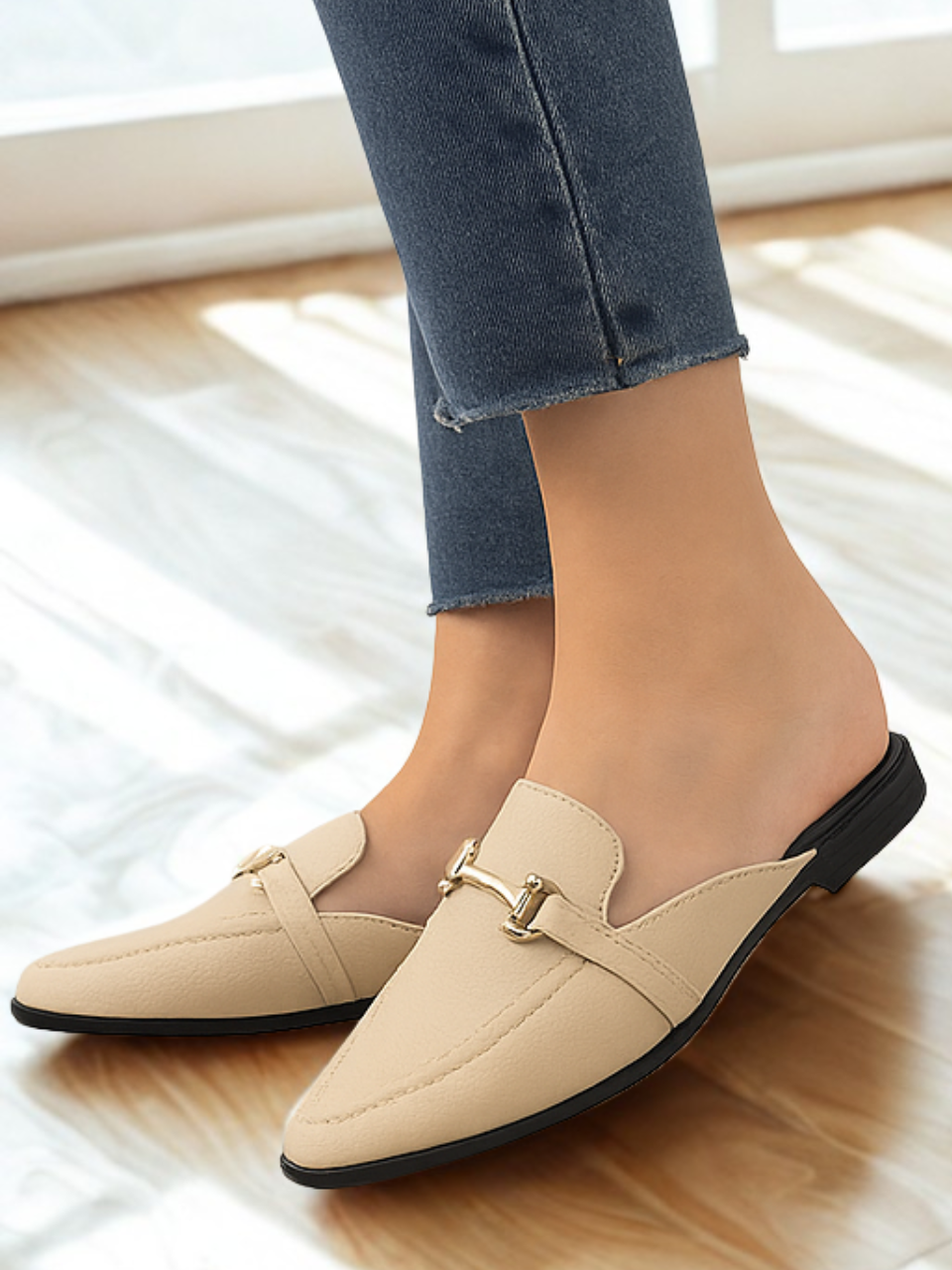 UrbanLoaf™ – Mocasines destalonados casuales para mujer