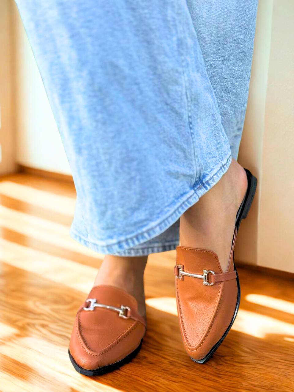 UrbanLoaf™ – Mocasines destalonados casuales para mujer