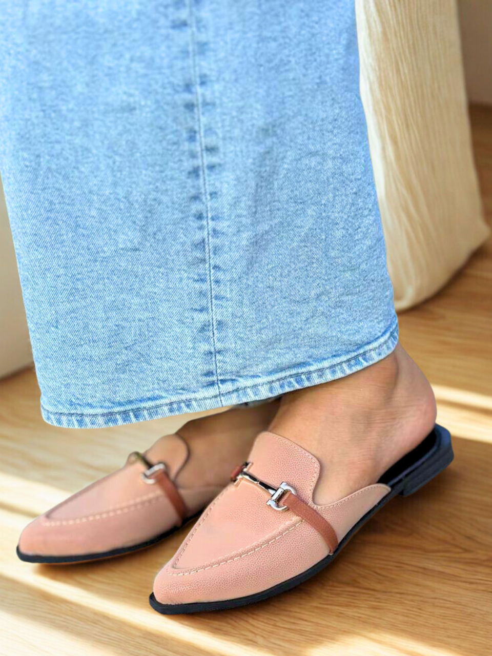 UrbanLoaf™ – Mocasines destalonados casuales para mujer