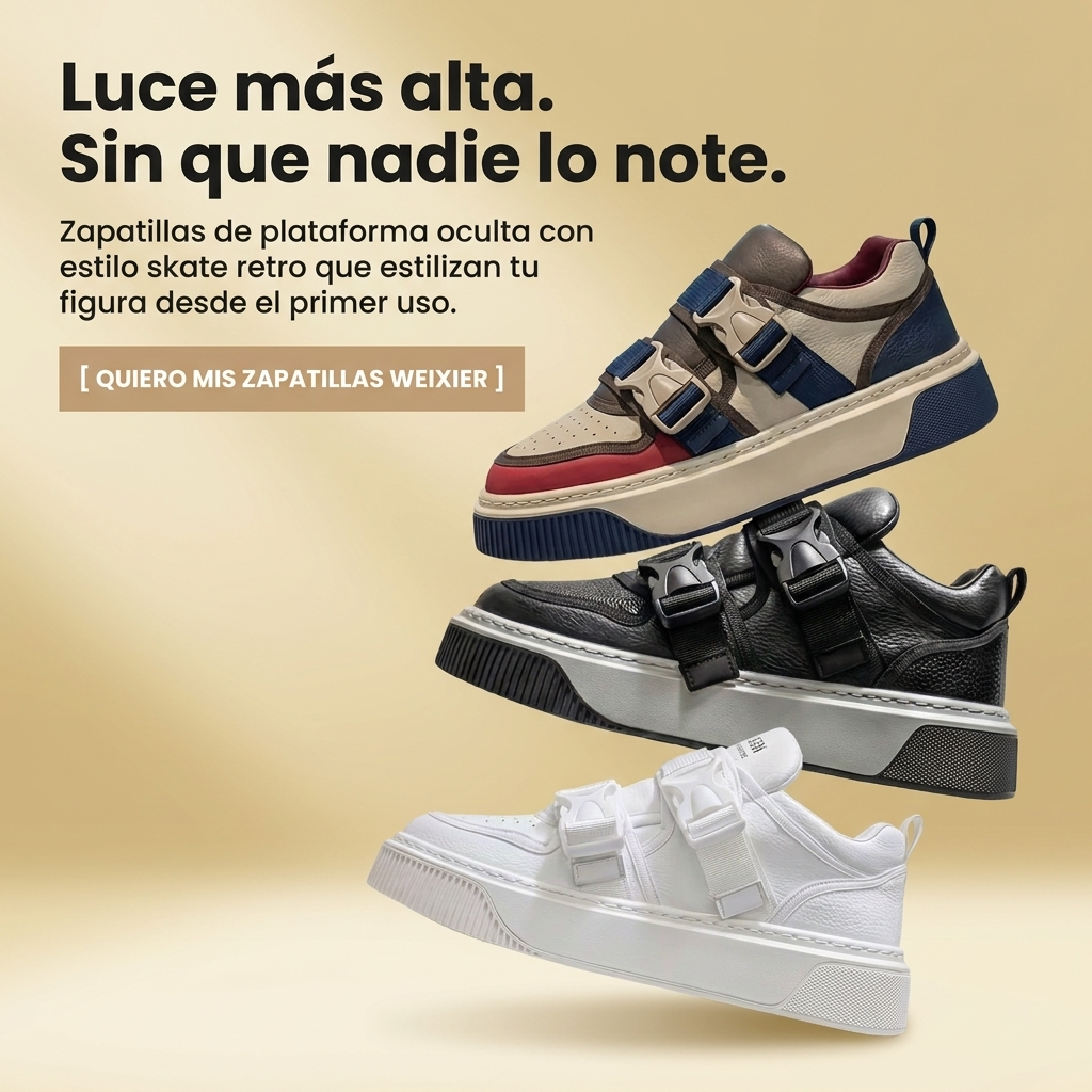 Zapatillas  - Deportivo casuales con hebilla