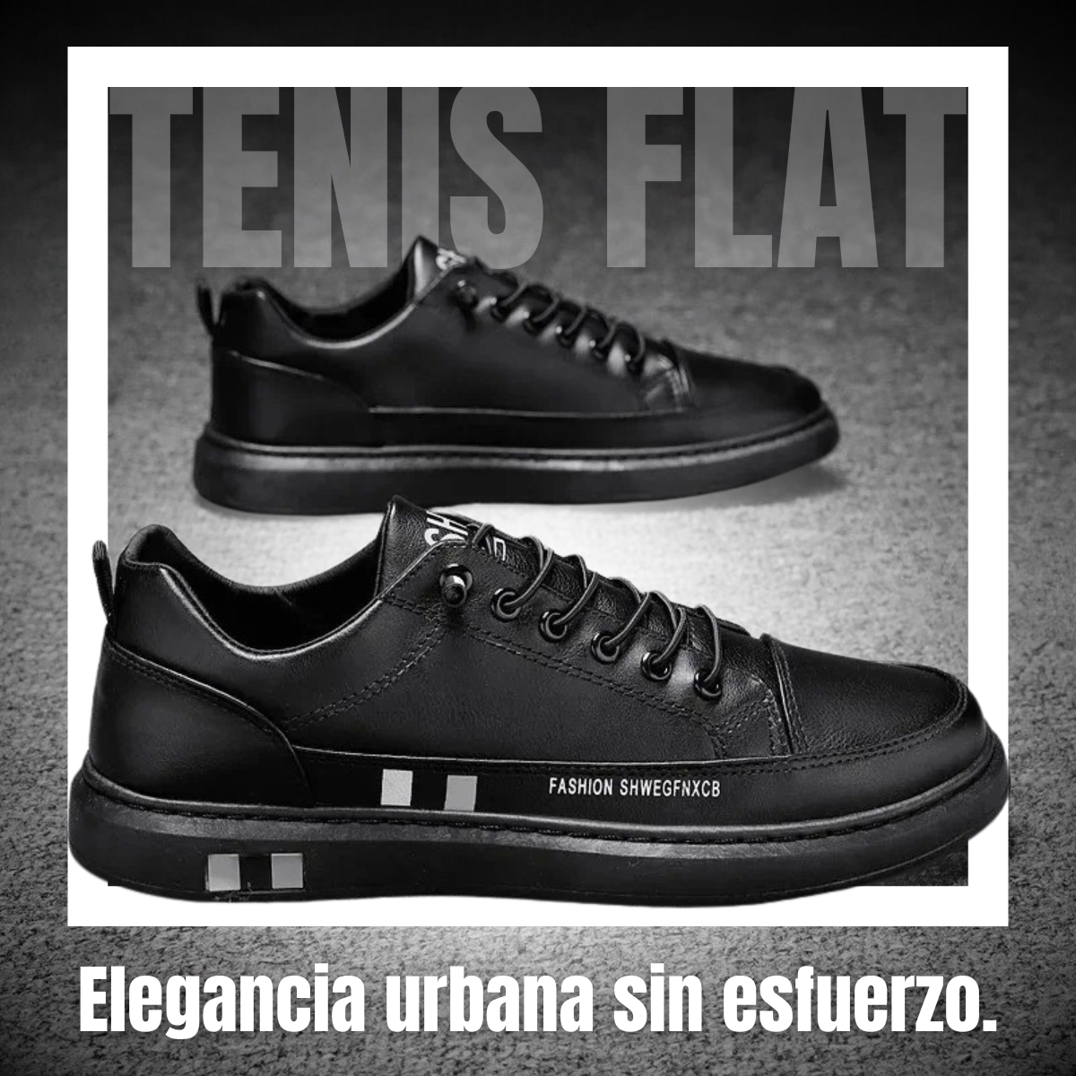 Shadow Street™ Leather Sneaker