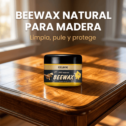 Cera de abejas para limpiar, pulir y proteger - Devuélvele vida a tus muebles de madera