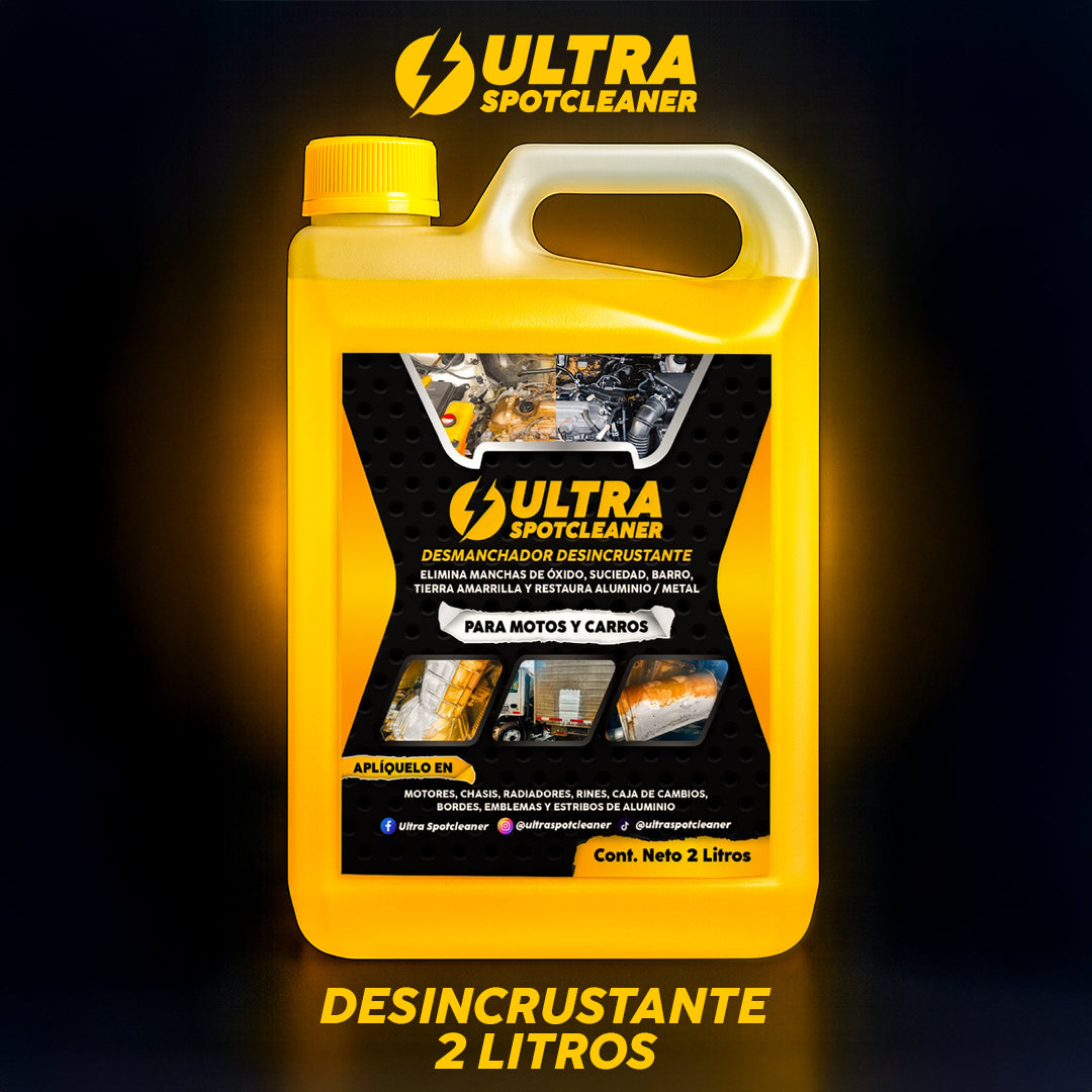 Ultra Spotcleaner™ Limpia óxido y mugre sin dañar tu vehículo