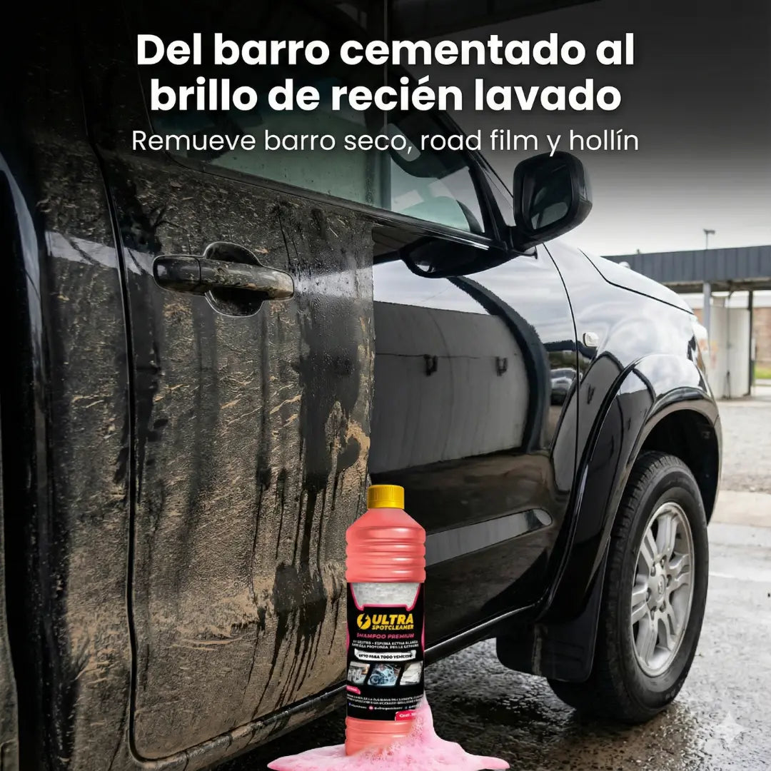 Shampoo Premium Ultra Spotcleaner™ – Profesional, alcalino y rendidor