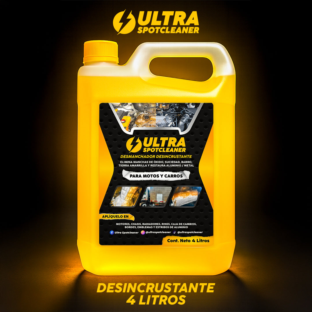 Ultra Spotcleaner™ Limpia óxido y mugre sin dañar tu vehículo
