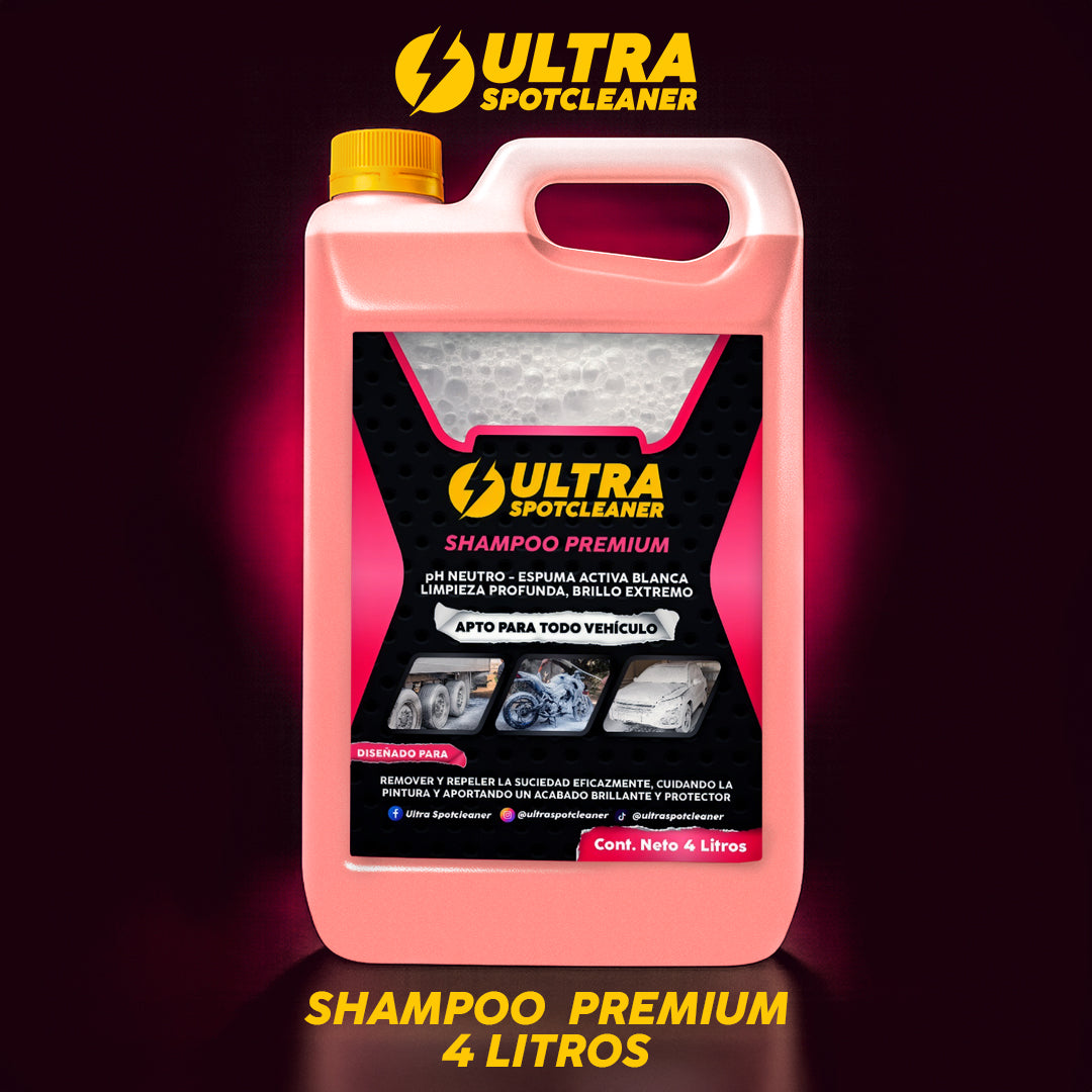 Shampoo Premium Ultra Spotcleaner™ – Profesional, alcalino y rendidor