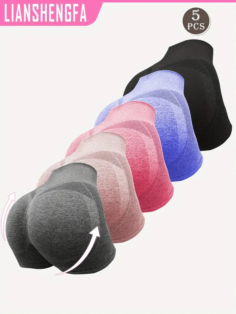 FitShape™ – Pack de 5 leggings realce de figura