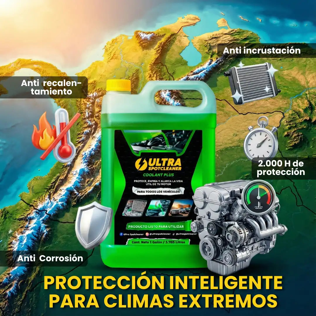 ULTRA SPOTCLEANER™ Refrigerante Anticorrosivo Plus Verde