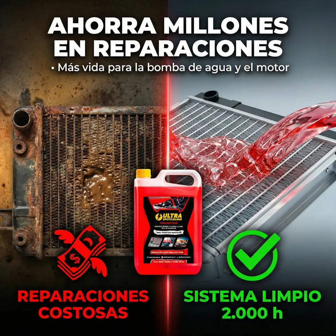ULTRA SPOTCLEANER™ Refrigerante Anticorrosivo Plus Rojo