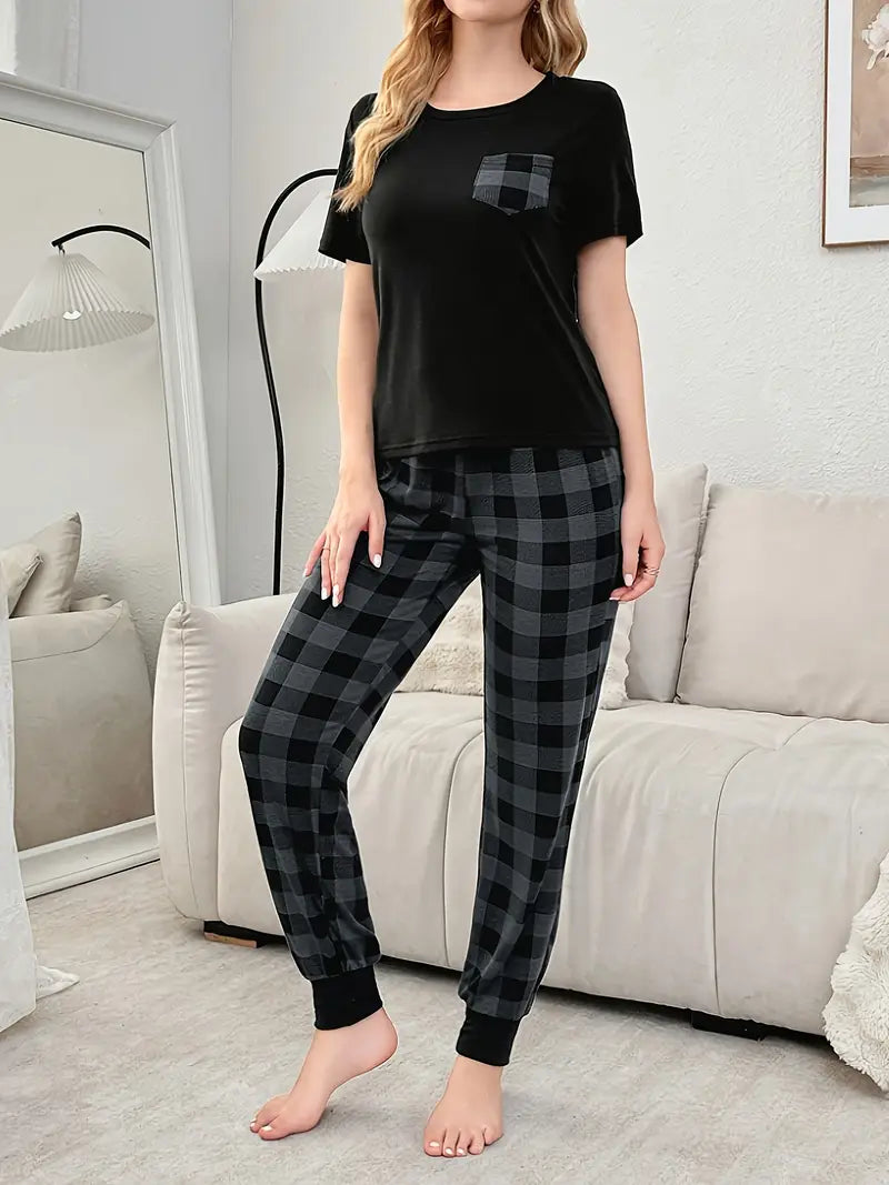 CozyPlaid™ – Set de pijamas a cuadros