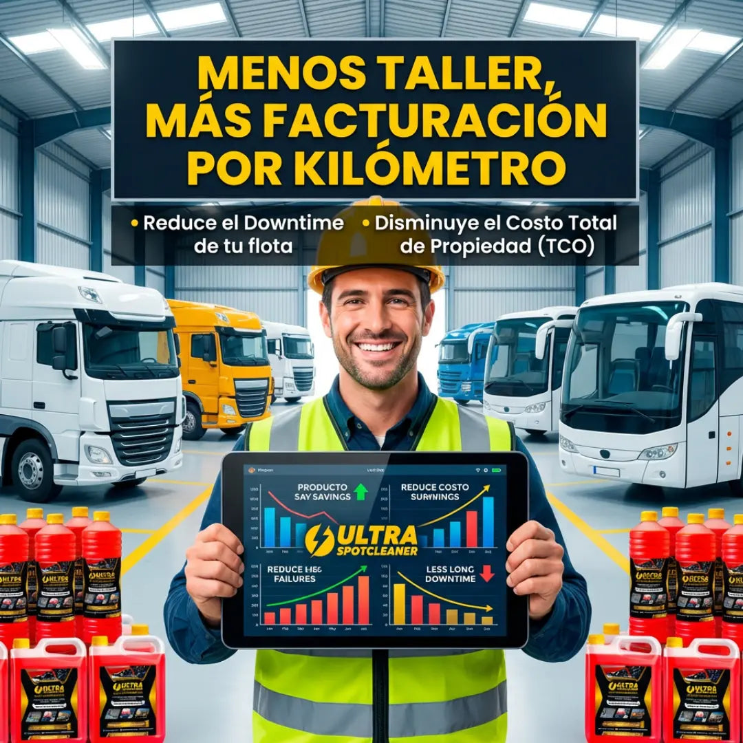 ULTRA SPOTCLEANER™ Refrigerante Coolant Premium ELC - Potencia profesional y protección extrema