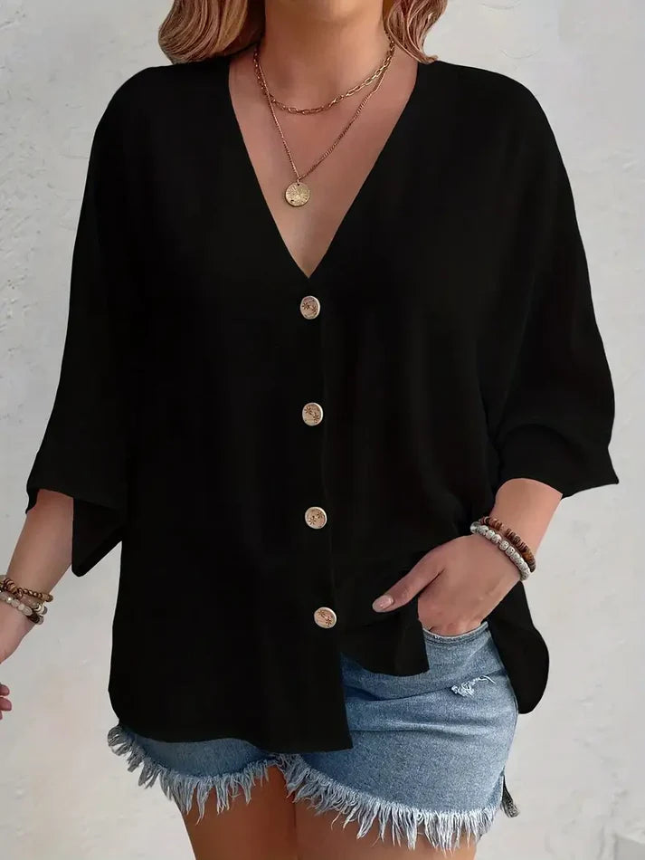 Transform Pro™ – La blusa que convierte cada día en tu mejor presentación profesional