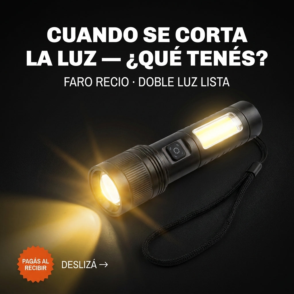 Linterna Tactica Solar Dazzel Flex M035 - id 6510 — vista 1