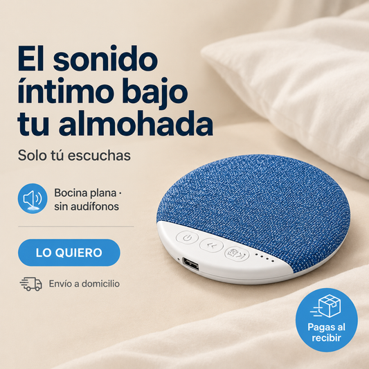 Bocina Tipo Almohada Bluetooth Dormir - 44459 — vista 1