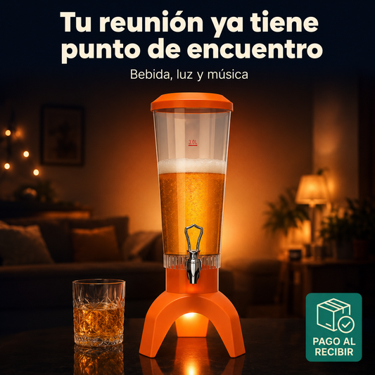 Dispensador Led De Bebidas 3l Con Bocina - 12327 — vista 1