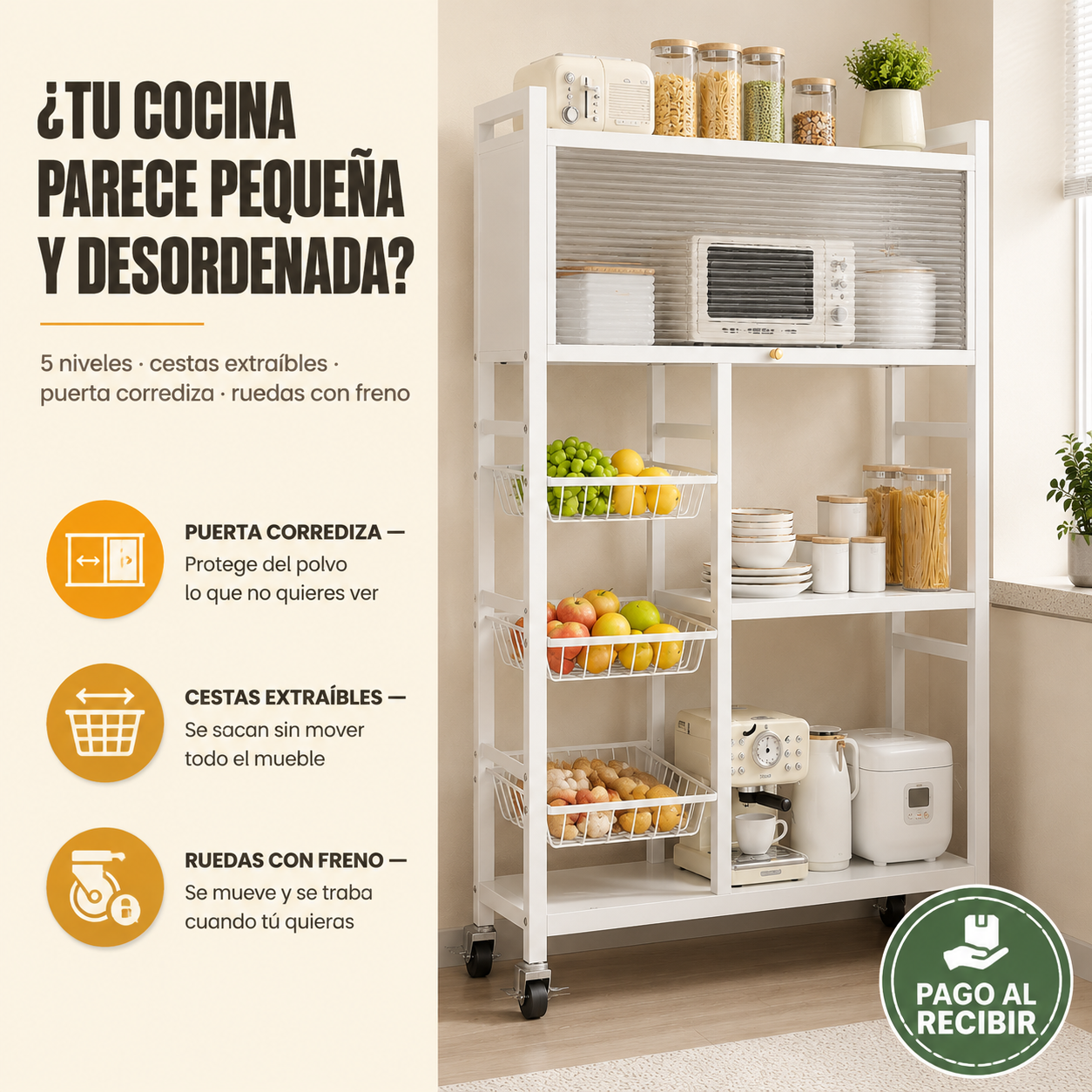 Estante Organizador De Cocina - 130481 — vista 1