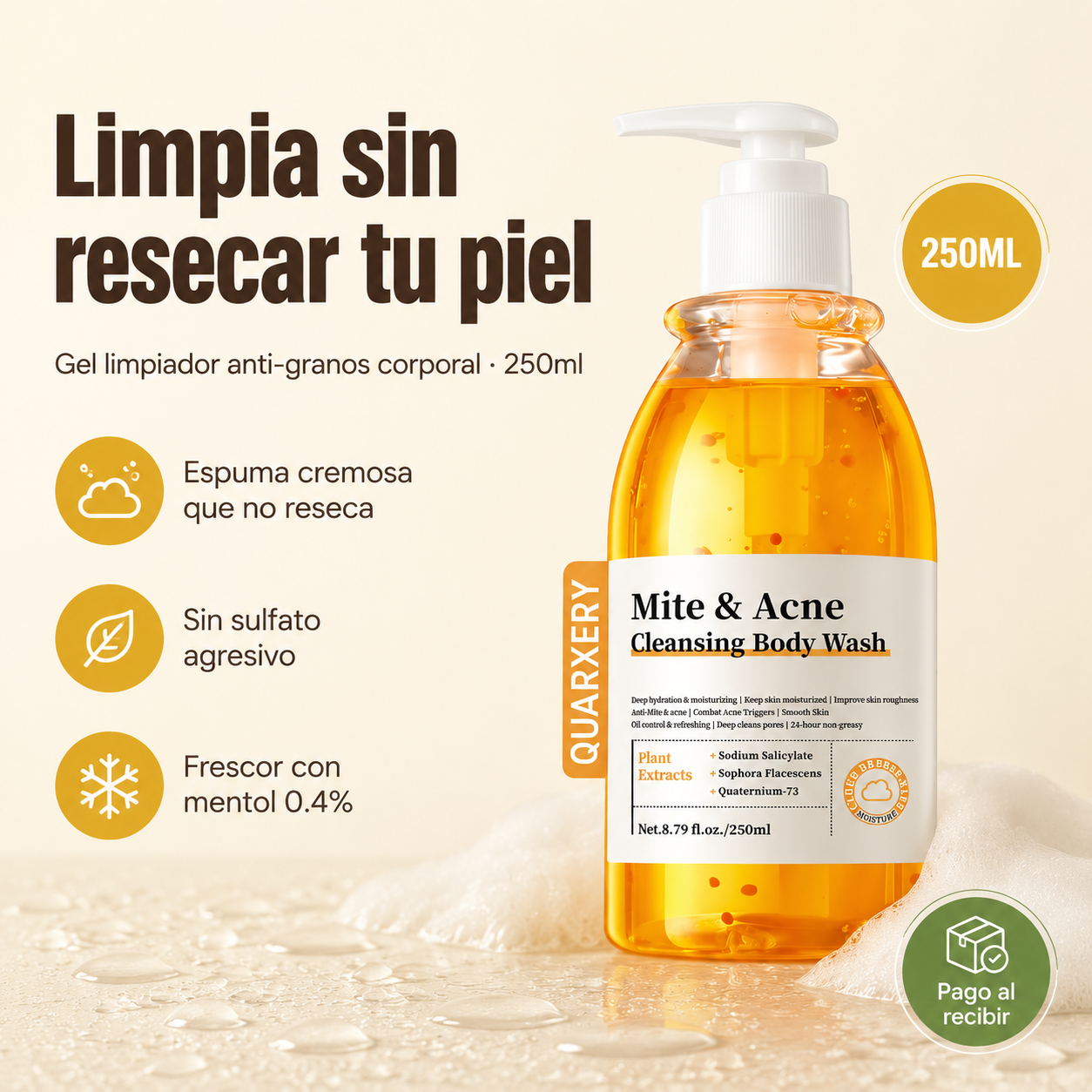 Gel Para El Acne Quarxery — vista 1