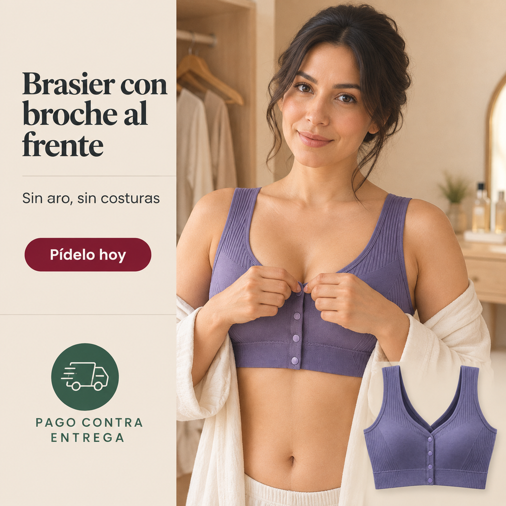 Brasier Con Broche Levanta Busto - 76815 — vista 1