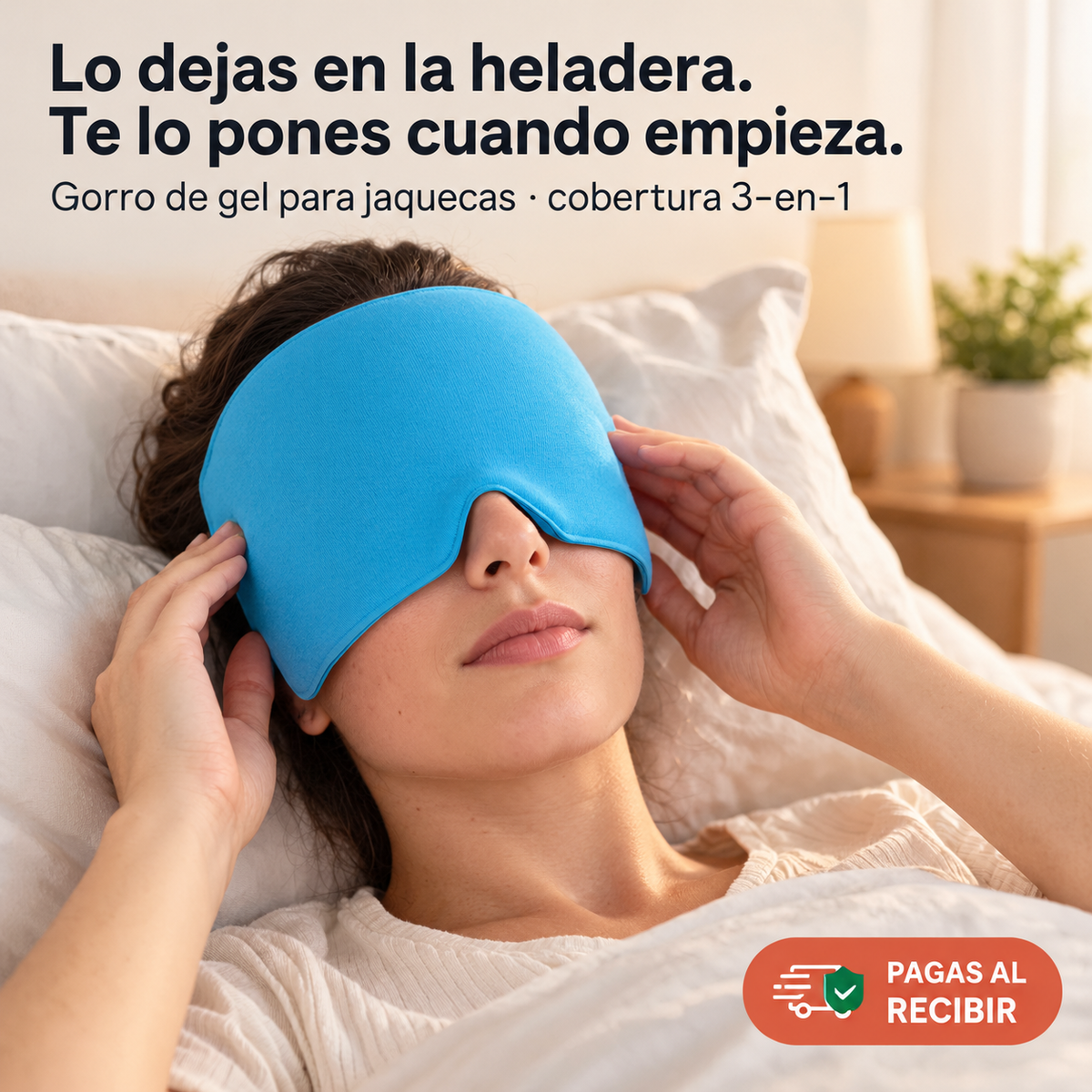 Gorro Gel Friocalor Para Alivio Migranas - 14818 — vista 1